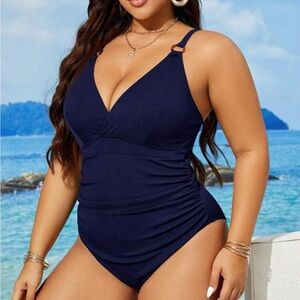 Plus - One Piece Swimsuit - 0X 12